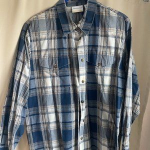 Alfred Dunner plaid button down long sleeve size 20